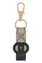 Load image into Gallery viewer, Fabric key ring with logo
