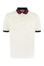 Load image into Gallery viewer, Cotton-piqué polo shirt
