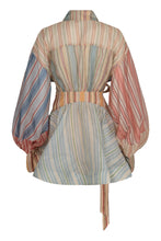 Load image into Gallery viewer, Striped minidress Rebellion
