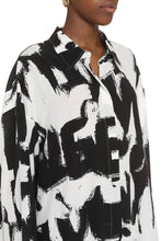 Load image into Gallery viewer, Printed silk shirtdress
