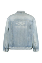 Load image into Gallery viewer, Bleach wash denim jacket
