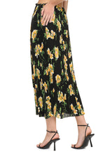 Load image into Gallery viewer, Printed pleated skirt
