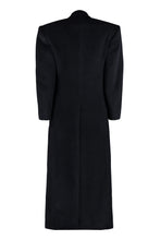 Load image into Gallery viewer, Wool blend double-breasted coat
