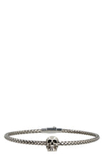 Load image into Gallery viewer, Skull brass bracelet
