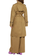 Load image into Gallery viewer, Spellman cotton trench coat
