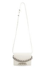 Load image into Gallery viewer, The Four Ring pebbled leather messenger bag
