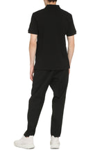 Load image into Gallery viewer, Embroidered cotton-piqué polo shirt
