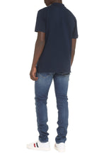 Load image into Gallery viewer, Embroidered cotton-piqué polo shirt
