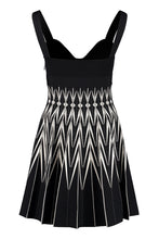 Load image into Gallery viewer, Jacquard knit mini-dress
