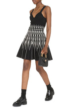 Load image into Gallery viewer, Jacquard knit mini-dress
