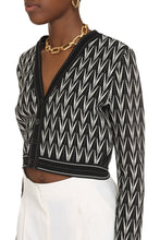 Load image into Gallery viewer, Jacquard motif cardigan
