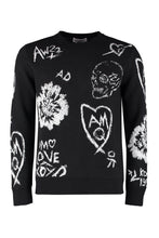 Load image into Gallery viewer, Tree Graffiti pattern wool sweater
