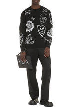 Load image into Gallery viewer, Tree Graffiti pattern wool sweater
