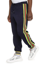 Load image into Gallery viewer, Pants with velvet balds on sides
