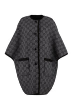 Load image into Gallery viewer, Reversible wool coat
