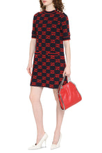 Load image into Gallery viewer, Jacquard knit mini-dress
