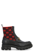 Load image into Gallery viewer, Logo detail leather booties
