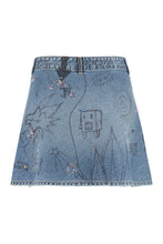 Load image into Gallery viewer, Denim mini skirt
