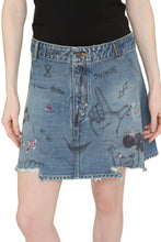 Load image into Gallery viewer, Denim mini skirt
