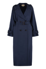 Load image into Gallery viewer, Double-breasted wool coat
