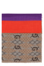 Load image into Gallery viewer, Wool jacquard scarf
