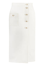 Load image into Gallery viewer, Cotton midi skirt
