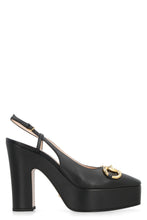 Load image into Gallery viewer, Leather platform pumps
