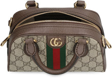 Load image into Gallery viewer, Ophidia coated fabric handbag
