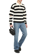 Load image into Gallery viewer, Long sleeve cotton polo shirt
