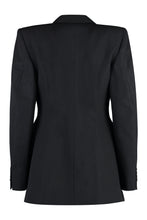 Load image into Gallery viewer, Double-breasted wool blazer
