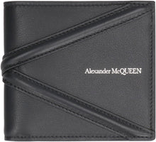 Load image into Gallery viewer, Leather flap-over wallet
