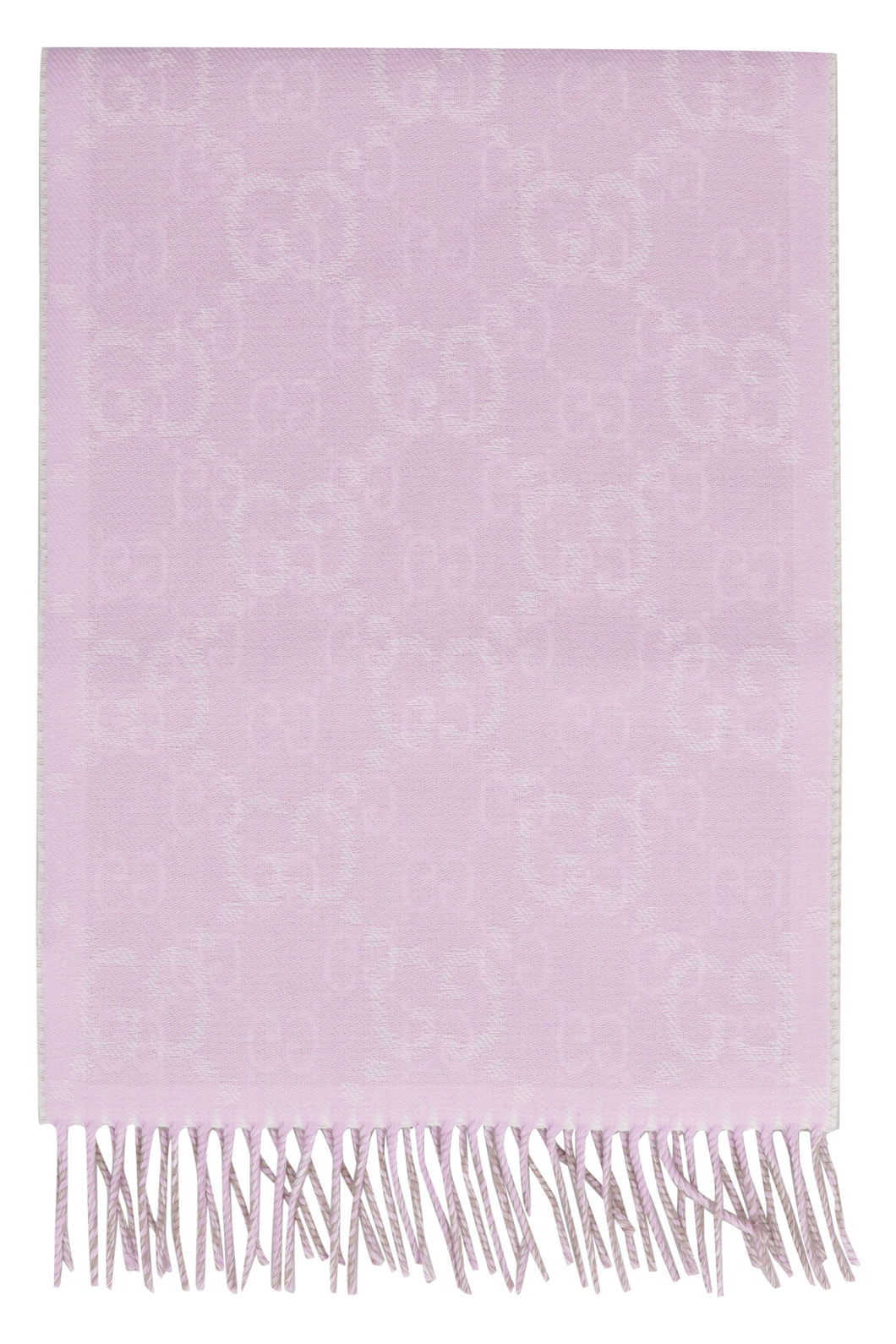 Double face wool scarf