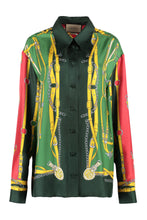 Load image into Gallery viewer, Printed silk shirt
