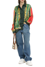 Load image into Gallery viewer, Printed silk shirt
