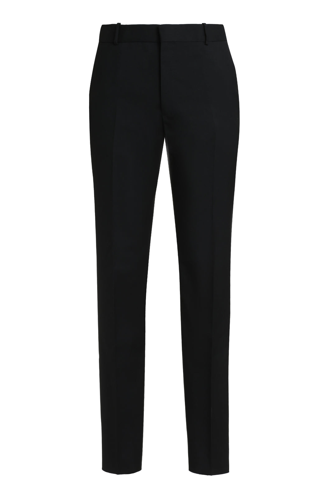 Tailored wool trousers