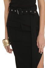 Load image into Gallery viewer, Belted cotton dress
