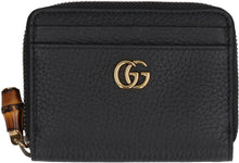 Load image into Gallery viewer, Logo detail leather card holder
