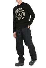 Load image into Gallery viewer, Intarsia crew-neck sweater
