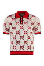 Load image into Gallery viewer, Knitted cotton polo shirt
