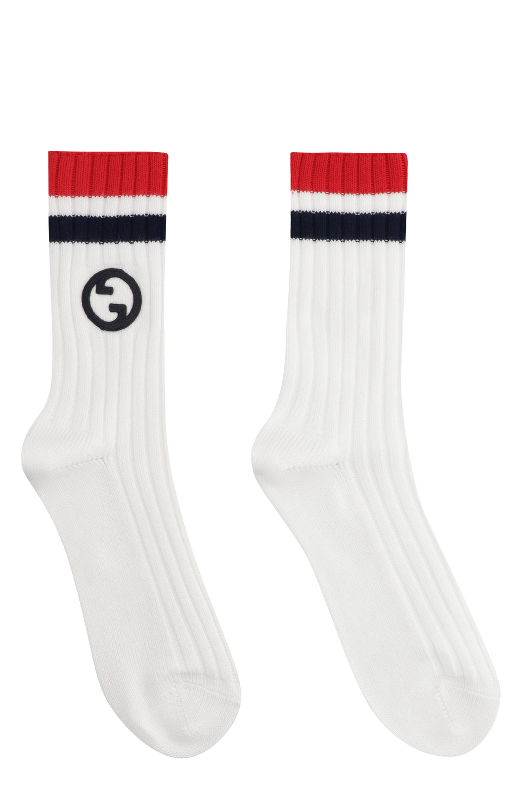 Cotton socks with logo