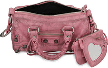 Load image into Gallery viewer, Le Cagole Mini Duffle leather bag
