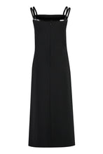 Load image into Gallery viewer, Midi dress with side slit
