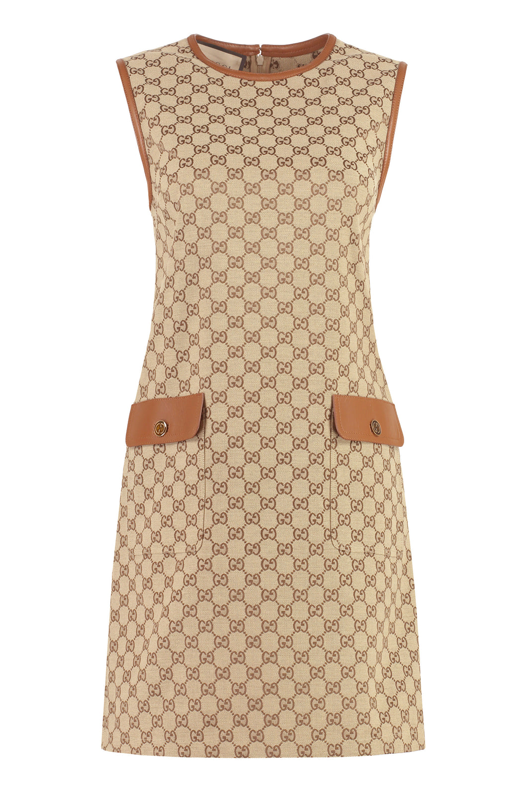 GG fabric mini dress