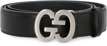 Load image into Gallery viewer, GG buckle leather belt
