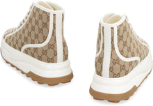 Load image into Gallery viewer, Tennis 1977 high-top fabric sneakers
