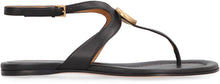 Load image into Gallery viewer, Leather flat sandals
