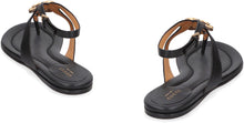Load image into Gallery viewer, Leather flat sandals
