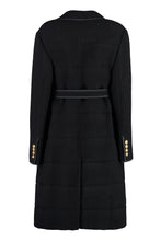 Load image into Gallery viewer, Double-breasted wool coat
