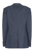Load image into Gallery viewer, Jacquard single-breasted blazer
