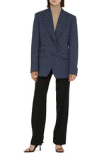 Load image into Gallery viewer, Jacquard single-breasted blazer
